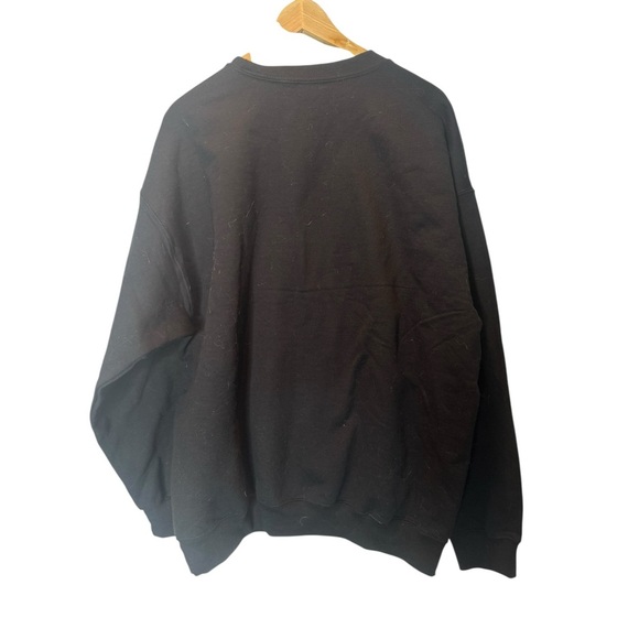 Fun Club Black Graphic Sweatshirt XL | Maybe Today Satan - Picture 2 of 3